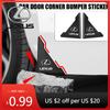 Interior Stickers 2/4Pcs Car Door Silicone Anti-collision Corner Protectors Stickers Accessories For LS IS350 ES300 GS350