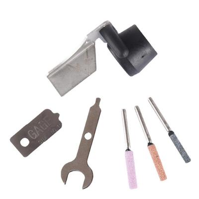 Cross-Border Electric Grinder and Chainsaw Sharpening Tool with Chamfering Accessories - 2-in-1