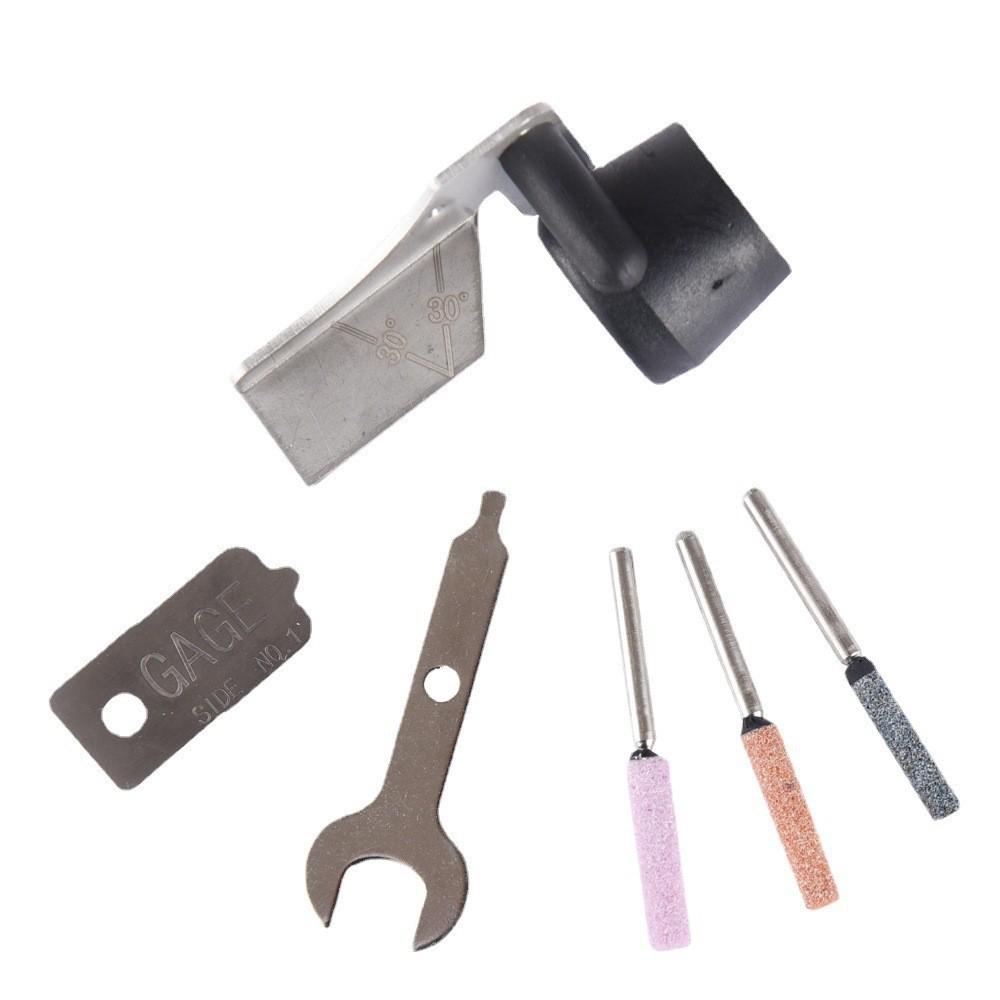 Cross-Border Electric Grinder and Chainsaw Sharpening Tool with Chamfering Accessories - 2-in-1