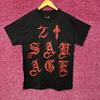 21 Savage European Tour Black T-Shirt