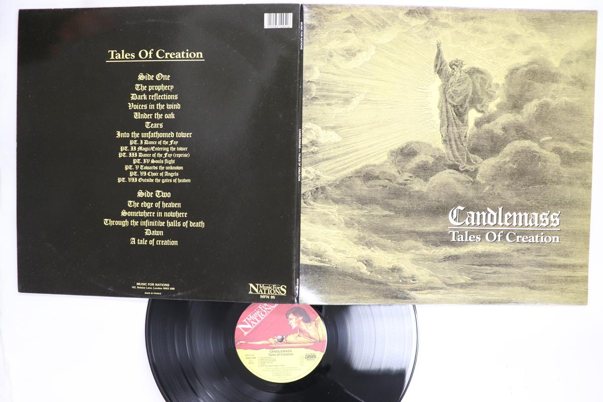 

LP Record CANDLEMASS Tales Of Creation MFN95 MUSIC FOR NATI 1989 UK Metal Used