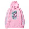 JoJos Bizarre Adventure Printed Hoodie Sweatshirt Women Men Casual Long Sleeve Pullover Top