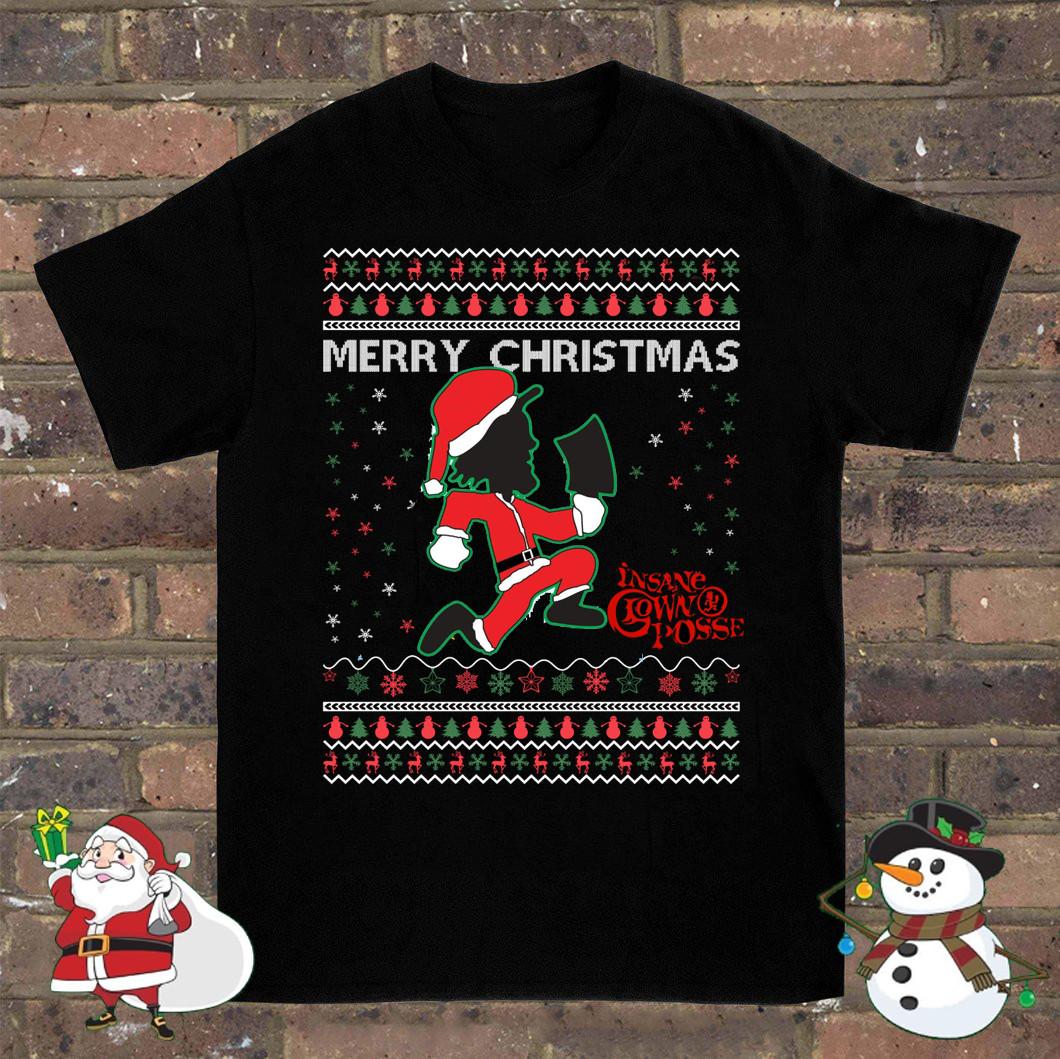 Insane Clown Posse band Merry christmas T-Shirt Mens Womens Tees Top Tops Tee Unisex Tee S-4XL 2XL