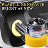 Auto Interior Black Trim Restorer Wax, Tire Shine & Dressing Gel, Plastic Trim Renewal, Scratch Remover for Car Detailing