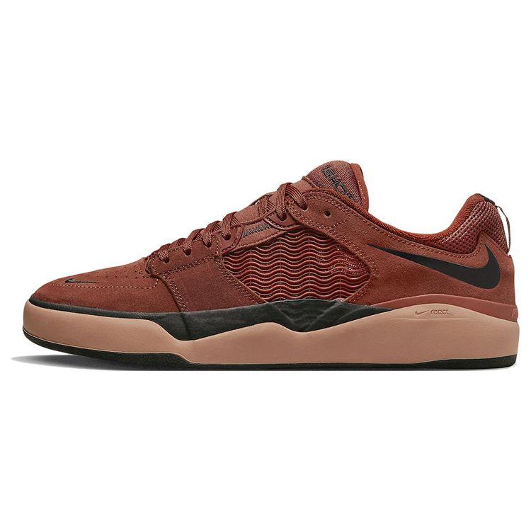 

Кроссовки унисекс Nike Ishod Wair SB Rugged Orange Mineral Clay, черные DC7232-800
