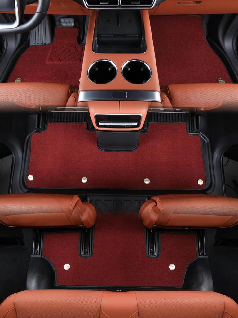 Volkswagen Tayron 21-24 Eco-Friendly 3D High-Edge TPE Floor Mats