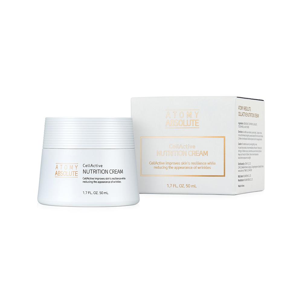 Atomy Absolute Selective Korean Skincare Set (Toner, Ampoule, Serum, Lotion, Eye-Complex, Nutrition Cream), 6 In 1 Skincare Gift Set