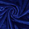 Velvet Solid X 3m [moonfarm] High-Gloss, Eye-Catching Fabric, Color, Pre-Cut, Approx. 1.5m (Blue)