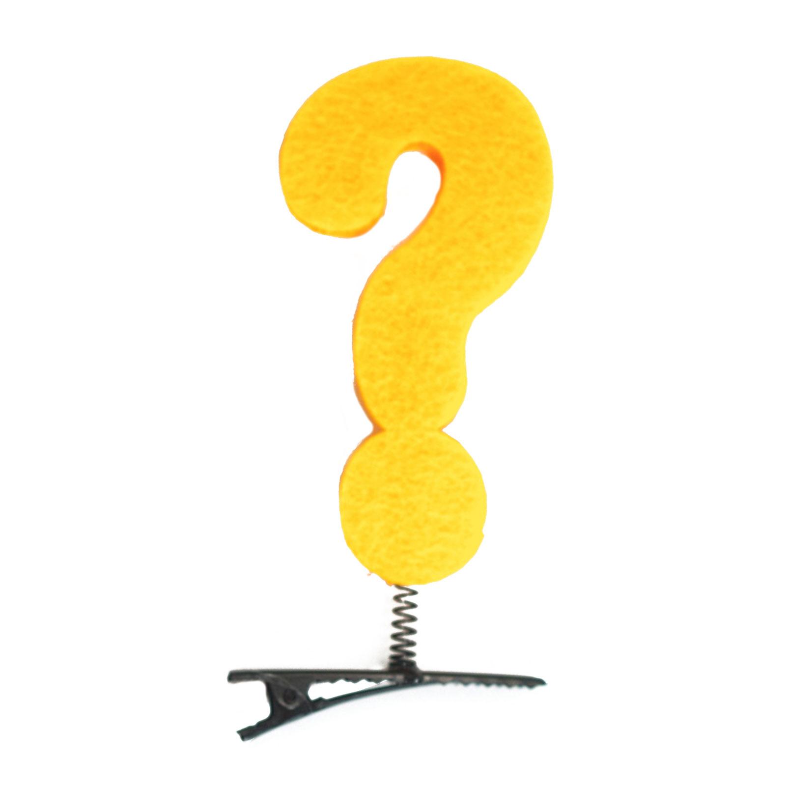 

Восклицательный знак Броская заколка для волос Веселая Броская с цветком Боковая заколка для девочки Веселая заколка для волос Реалистичные Броские заколки-автоматы