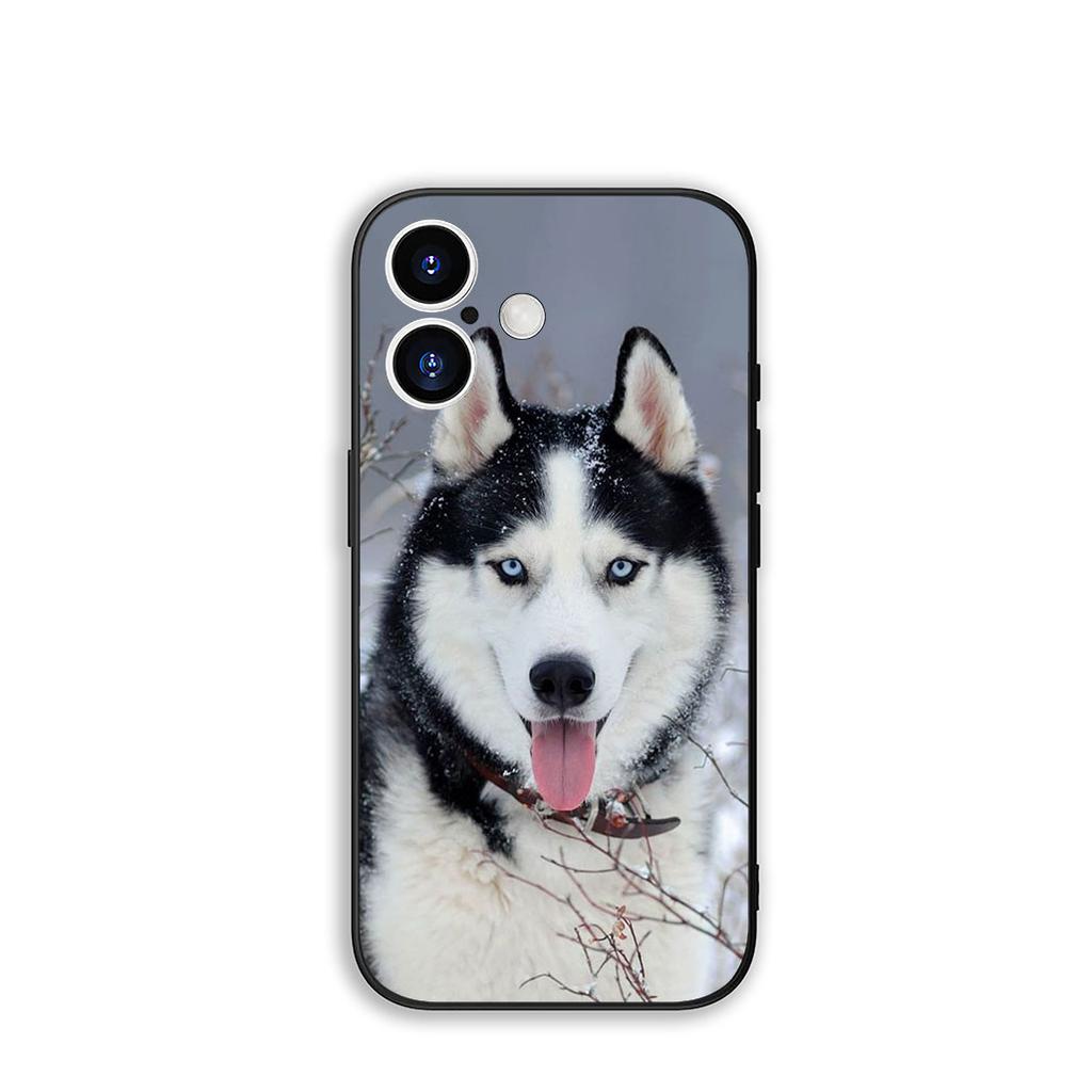 Phone Cover Animal Lovely Husky Dog Casing for Apple iPhone 17 16 11 Pro XS Max XR 6 7 8 Plus + 16E SE 2020 Air 5 8+ Case