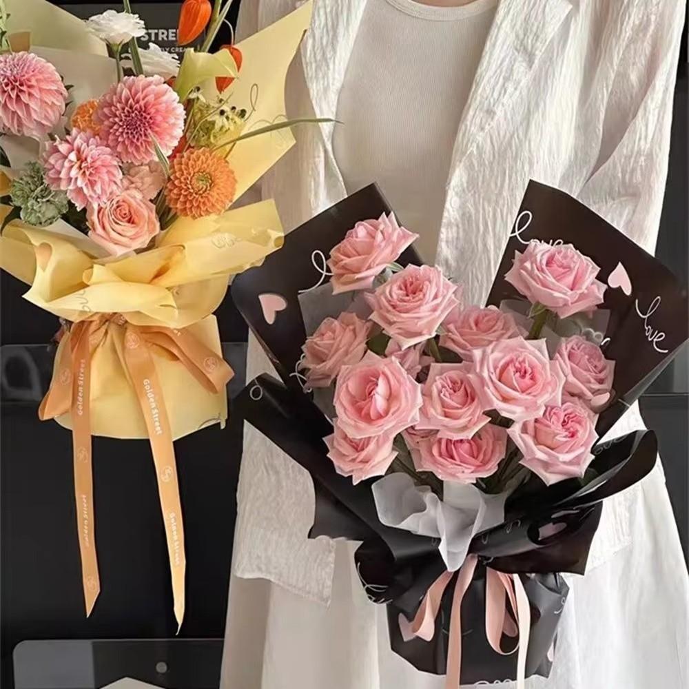 20 Sheets 57x57cm Gift Wrapping Paper DIY Bouquet Lining Paper  Birthday Gifts Accessories