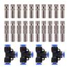 20Pcs 8mm 0.2~0.6mm Spray Nozzles Cooling Landscaping Irrigation Disinfectant Dust Removal Fog Misting Nozzle Nebulizer Atomizer