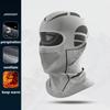 Winter-Skimütze für Männer und Frauen, kältebeständig, Thermoschal, Sturmhaube, Vollgesichtsmaske, Ski, Radfahren, Jagd, Kopf- und Halsbedeckung, Helm-Innenkappe