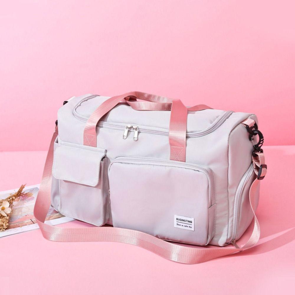 Faltbare Reisegepäcktasche Robuste Handtasche mit großer Kapazität Schultertasche Nylon Seesack Reise