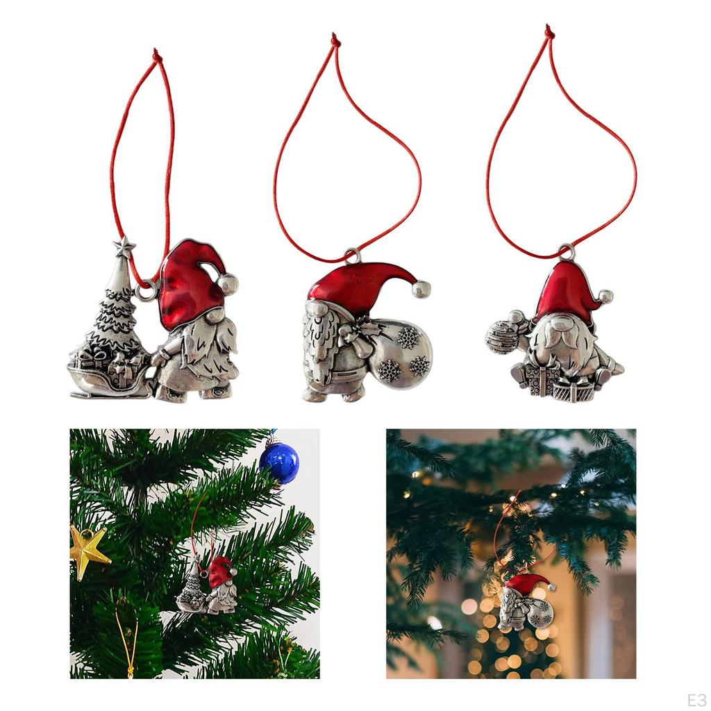 Festive Santa Claus Hanging Decorations for Christmas Tree