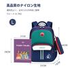 Backpack for Large Square for Elementary School A4 Night Chest Belt Pen Case Backpack for Boys and Dark Blue and L [FANDARE] Children, Capacity,