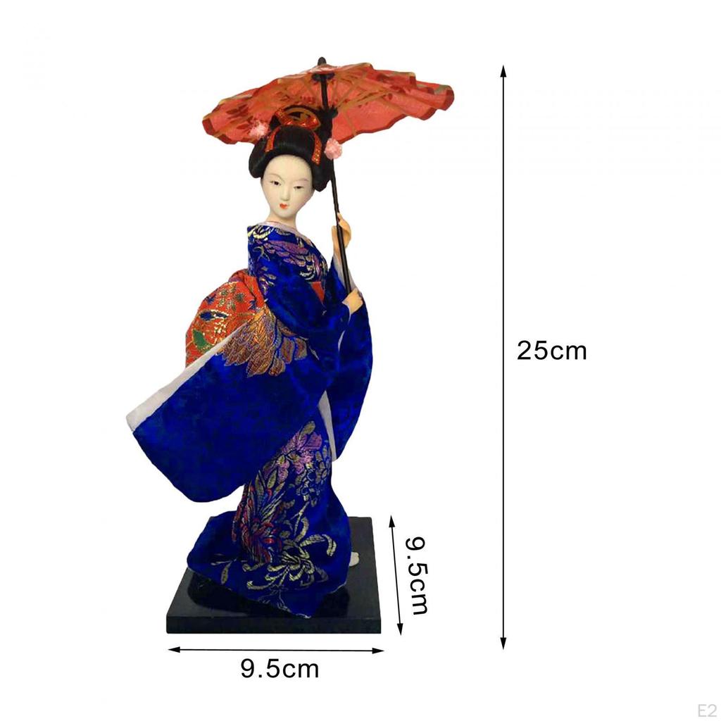 Asian Geisha Doll - Artistic Home Decor Piece