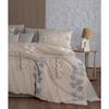 Sängklädesset - 1 påslakan 220 x 240 cm + 2 örngott 60 x 60 cm - 100% förstärkt bomull - Beige