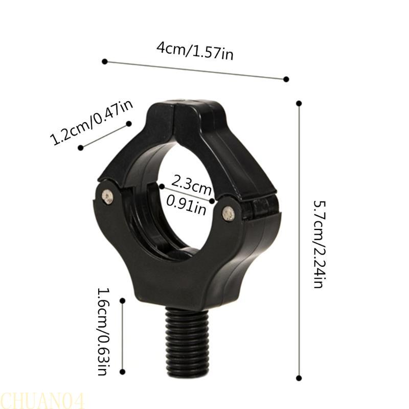 A1A2 2 Pcs Fishing Rod Holder Bracket Head Rod Grips Rod Tail Rest Holder