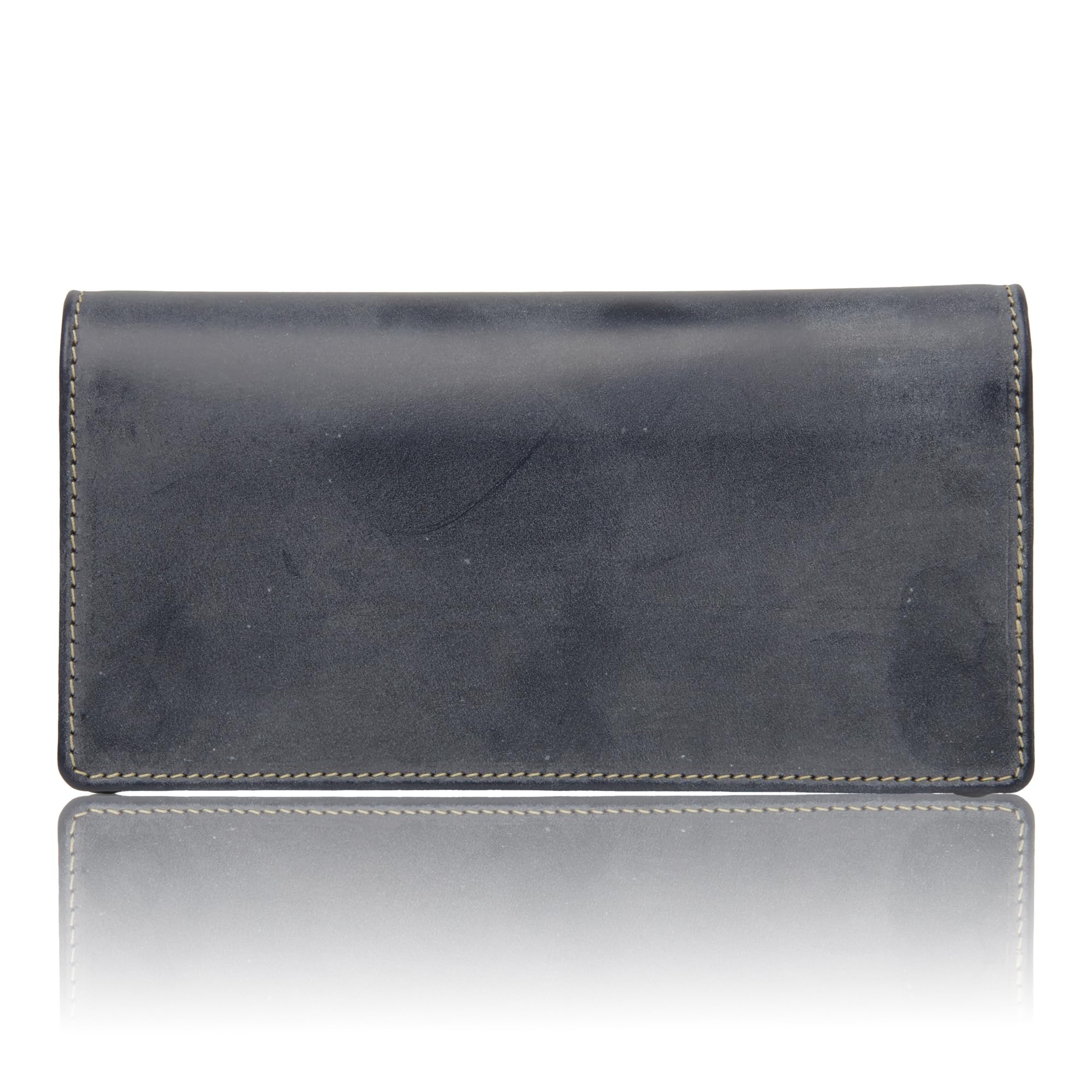 

House Long Wallet S8819 NAVY [White Cox] Men s [Item]