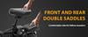 ElekWheels F3 Foldable City Electric Bike - 250W Lightweight Electric Bike with 60km Range, IPX5 Waterproof and Dual Disc Brakes
