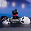 Multicolor Halloween Miniature Figurine Bat Spider Skeleton Cat Zombie Cartoon Pumpkin Ghost Statue Car Decoration Halloween