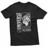 Universe Beyond Skeleton Hand Cosmic 100% Cotton T-shirt Mens Tees Top