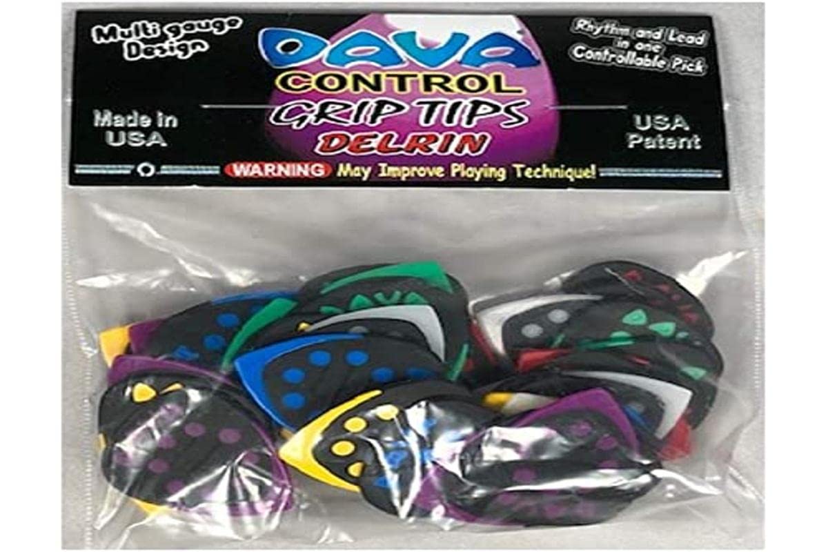 

DAVA control pick GRIP TIPS 1 штука каждого, всего набор из 6 штук #6036 цвет,