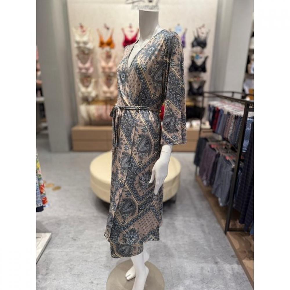 Triumph Oriental Polygymo Robe Dress Beige Tewlo731be