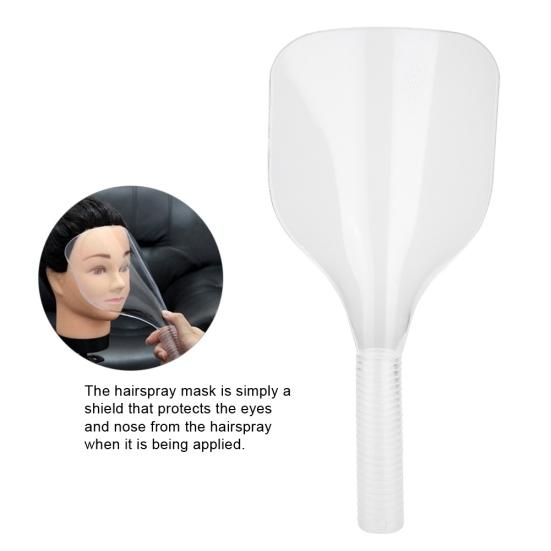 סלון שיער ABS מסיכות ספריי שיער מגן פנים כיסוי מגן צביעה חיתוך