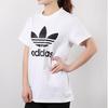 Adidas Originals Trefoil Breathable Short Sleeve T-Shirt Women Tops White DX2322