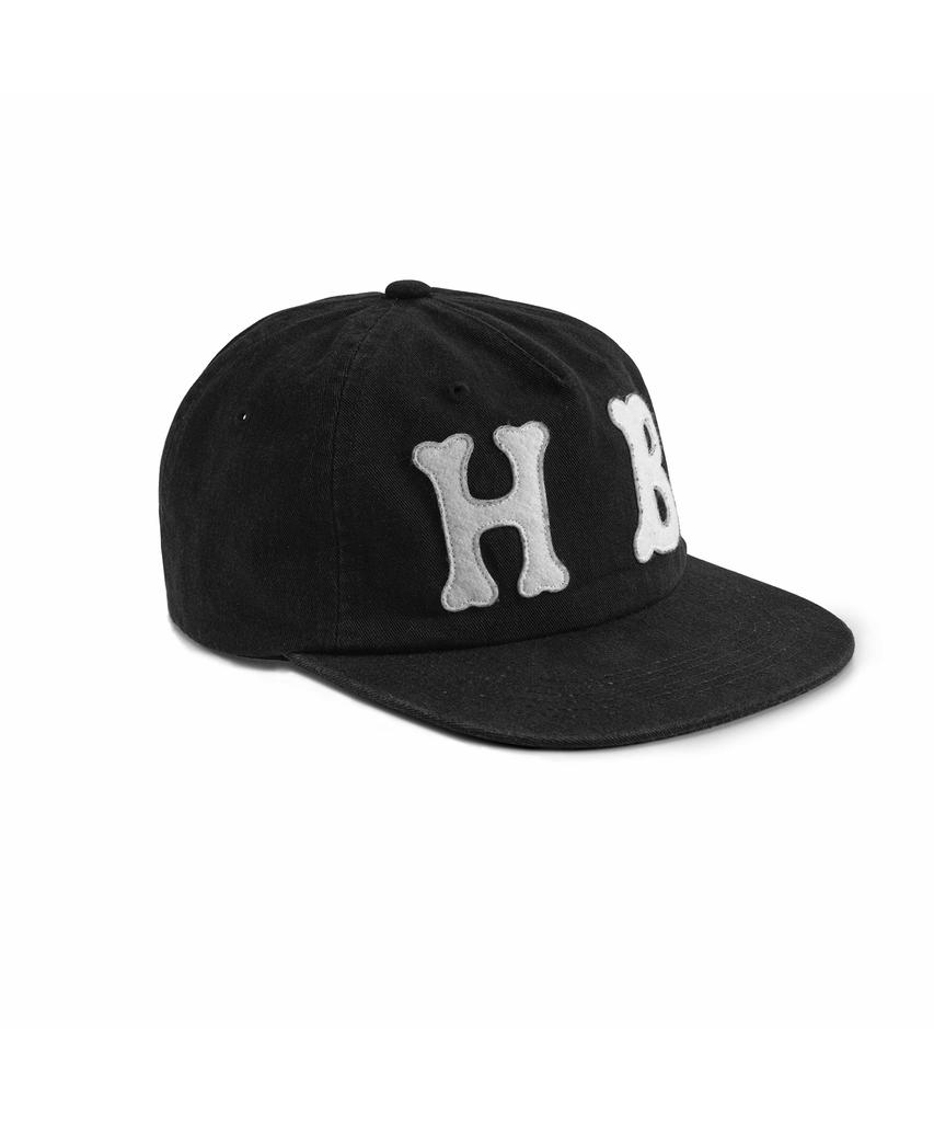 HIDDEN BEHIND Hb 5-Panel Vintage Cap (Black)