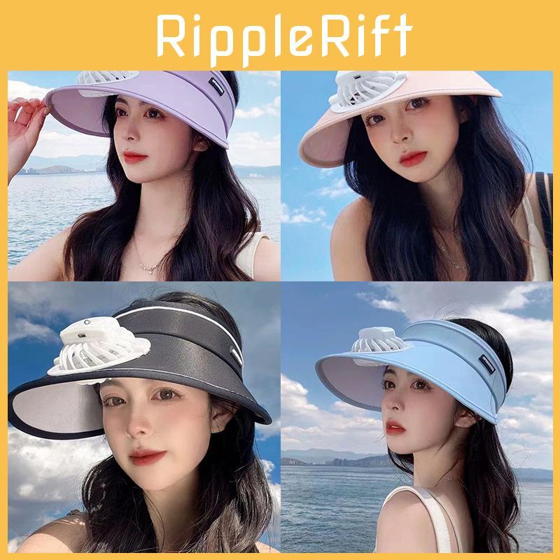 Usb Fan Charging Hat Sun Protection Cap Breathable Lightweight Portable Outdoor