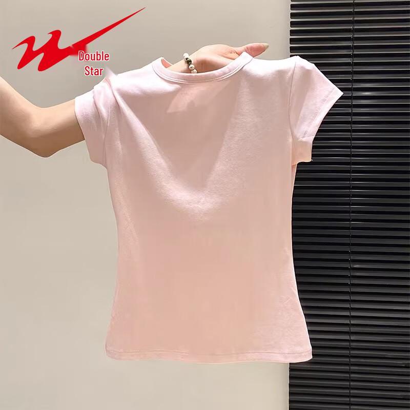 Shuangxing Women's Lyocell Blend Short Sleeve T-shirt