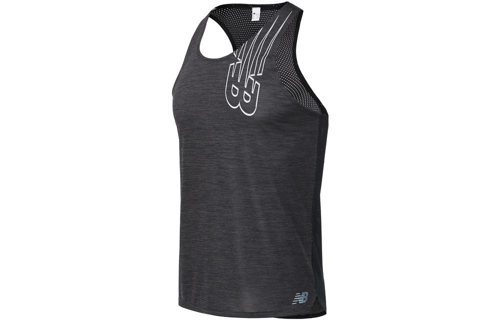 New Balance Tank Top Men s Black MT21242-BKH L
