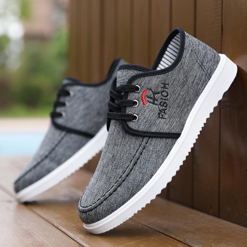 2025 new canvas shoes men's low-top casual student shoes men's trendy shoes Korean version of trendy versatile board shoes men's shoes