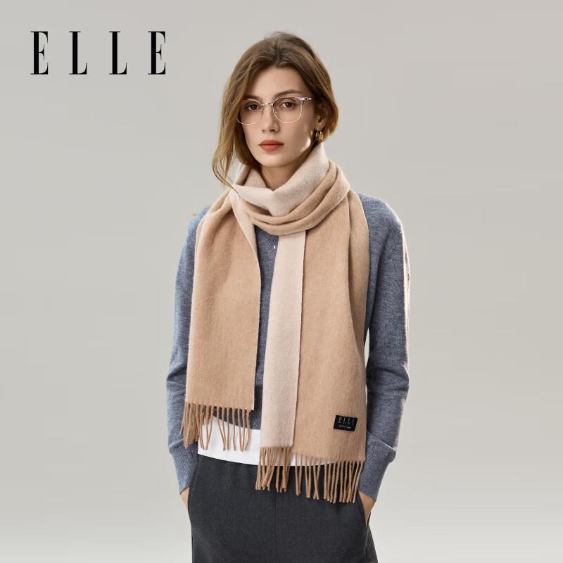 ELLE Шарф из 100% шерсти в подарочной коробке 180x30 CM