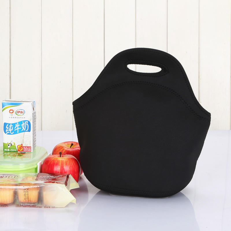 Neoprene Lunch Bag for Men Thickened Insulation Waterproof Women's Bento Bag Cooler Drinking Water Picnic Bag Portable Lunch Box