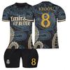 2324 Real Madrid Football Jersey Dragon Pattern Black