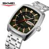 SKMEI 9354 Luxury Quartz Mens Casual Top Brand Watches Round Movement Waterproof Mens Wristwatches Date Week Display Male Clock