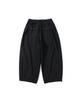ANGLAN Herringbone Fatigue Balloon Pants - Black