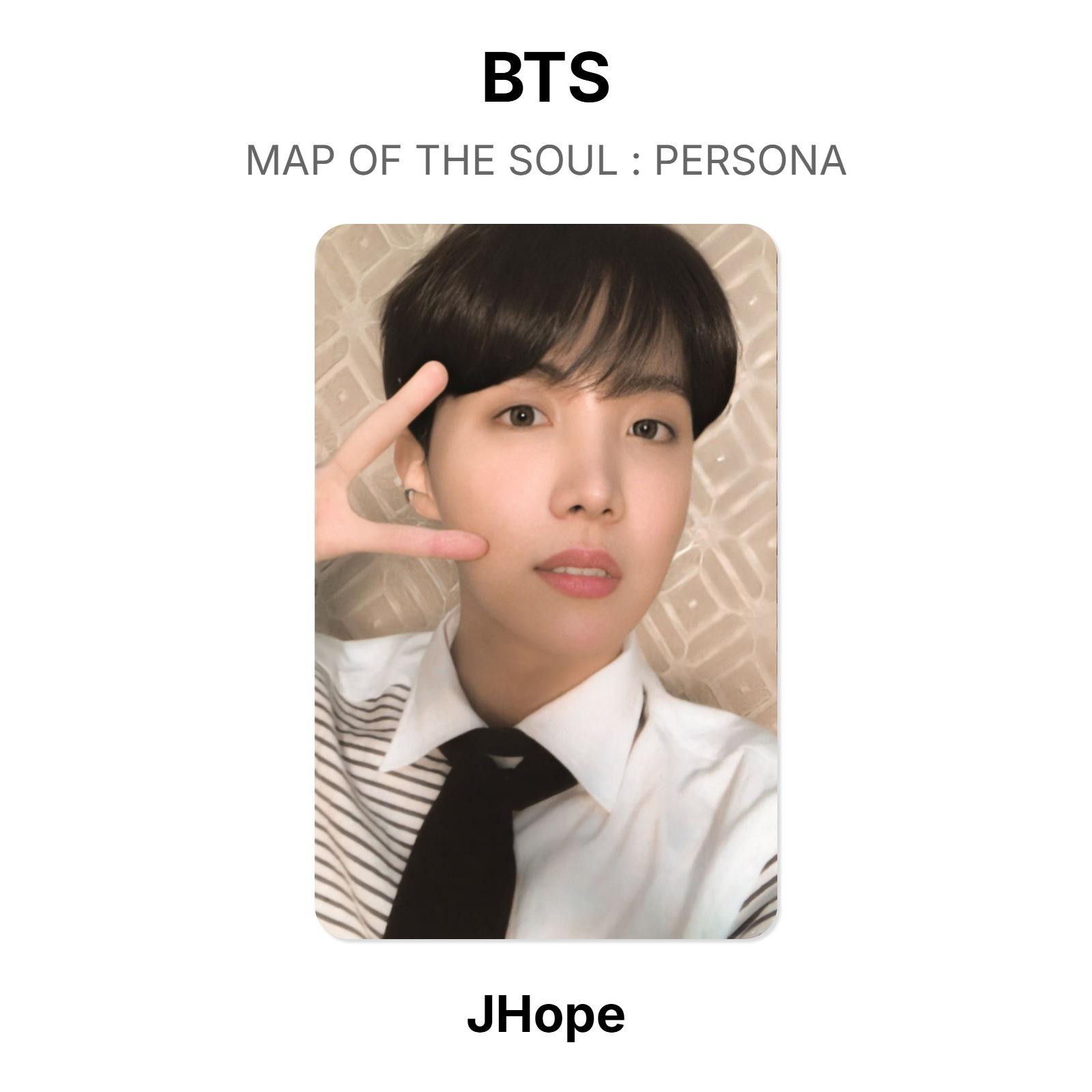 КАРТА ДУШИ BTS : Официальная фотокарточка PERSONA J-Hope 04