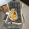 1PC 180*90cm Keep Warm New Elegant Luxury Silk Scarf Decoration Shawl Sun Protection With Women Fashion