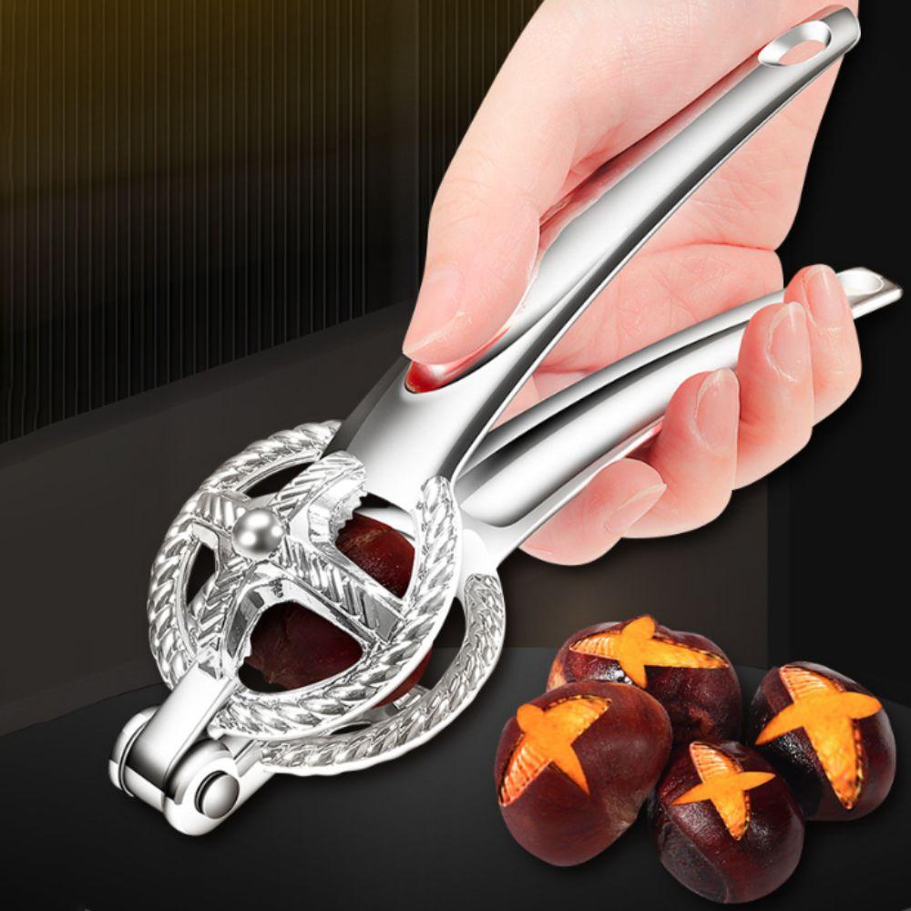 Effort-saving Chestnut Clip Rope-Patterned Edges Chestnut Opener Chestnut Shelling Tool Kitchen