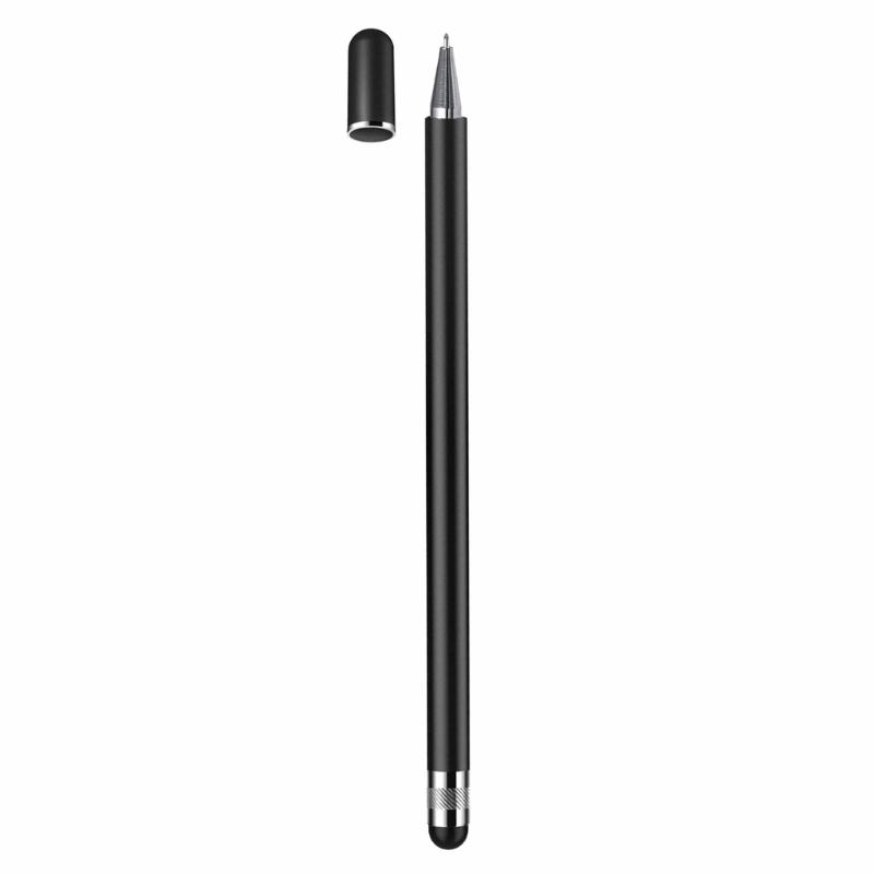 

Smooth Writing Drawing Capacitive Touch Screen Pen Metal Ballpoint 2 In 1 for Smartphone Tablets Drawing Mobile Devices 1
