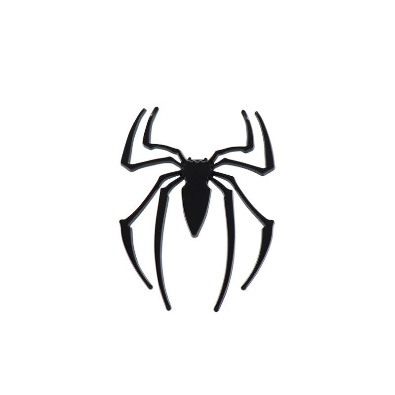 3D Car Styling Spider Shape for Motorcycle Car Fender Side Trunk Nameplate Decal Emblem Badge Sticker