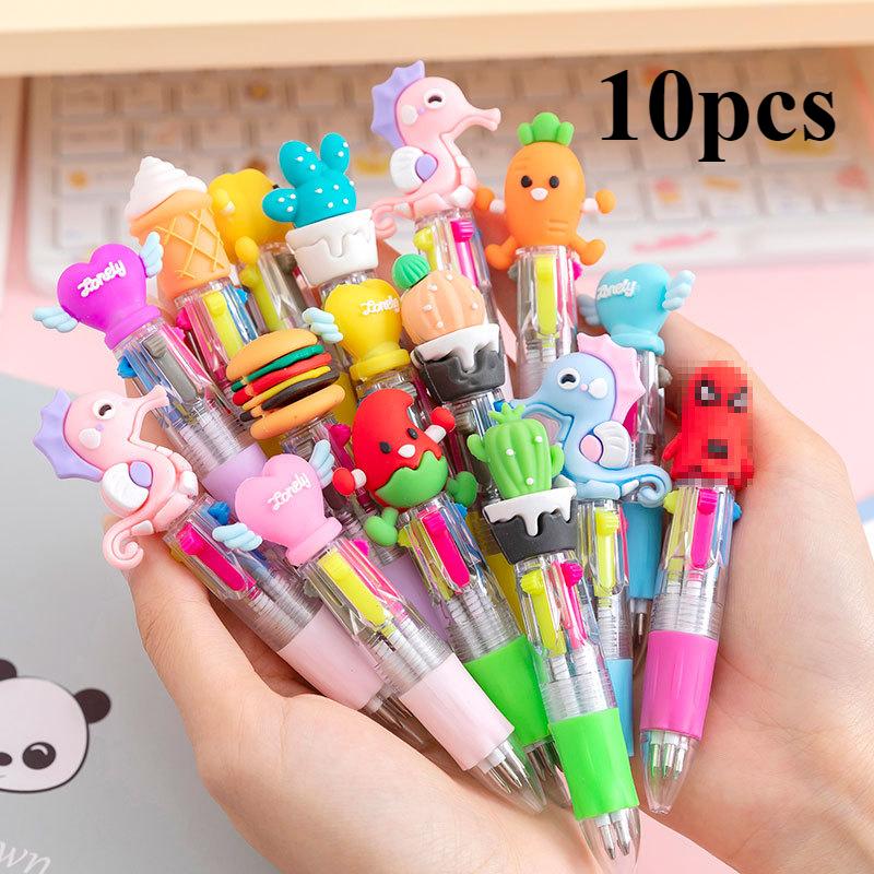 10/25pcs Mini Telescopic Pen Random Color - Suitable for Students, Parties, and Daily Use - Character Pen | Telescopic Pen