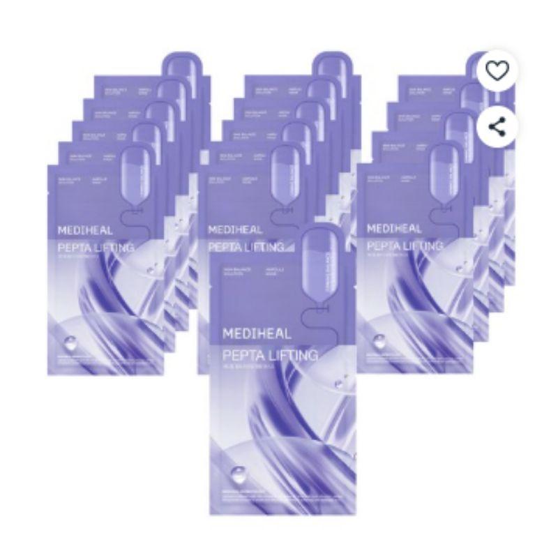 MEDIHEAL Pepta Lifting Ampoule Mask 20ml x 15 Sheets