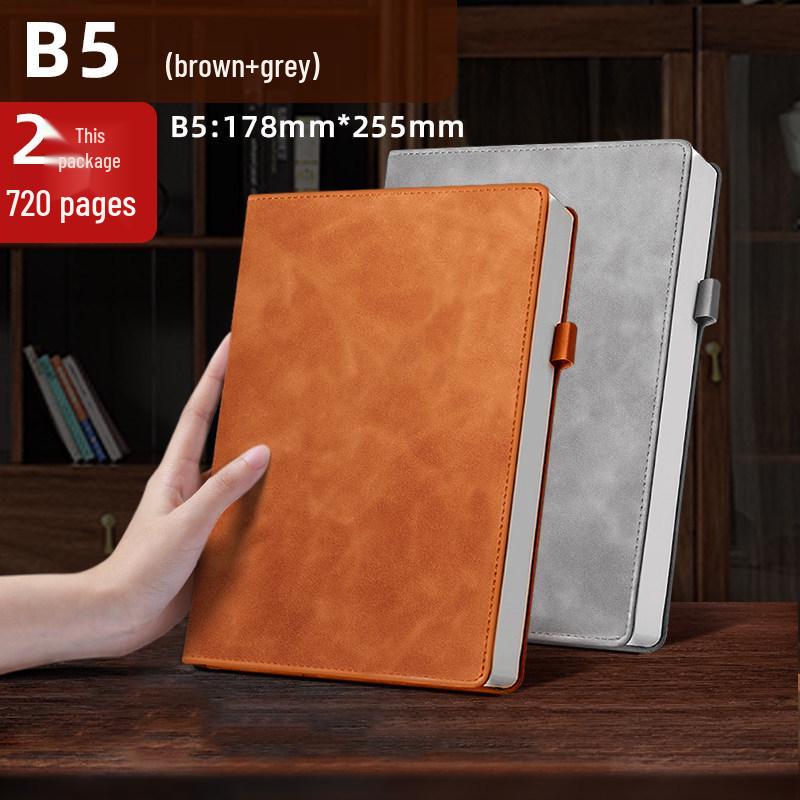2026 Business Meeting & Office Diary: 4 Thickened Notebooks for Bookkeeping & Work Record