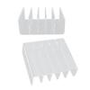 Desktop File Organizer Clear Acrylic 5 Compartments Office Document Sorter Multifunction Letter